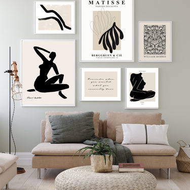 Beige Lane Gallery Set - D'Luxe Prints