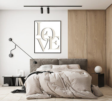 Beige Love II - D'Luxe Prints