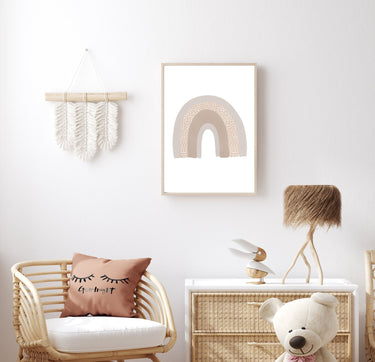 Beige Rainbow - D'Luxe Prints