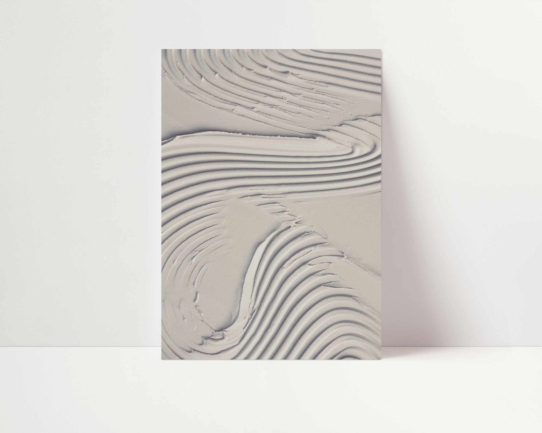Beige Textured Plaster II - D'Luxe Prints