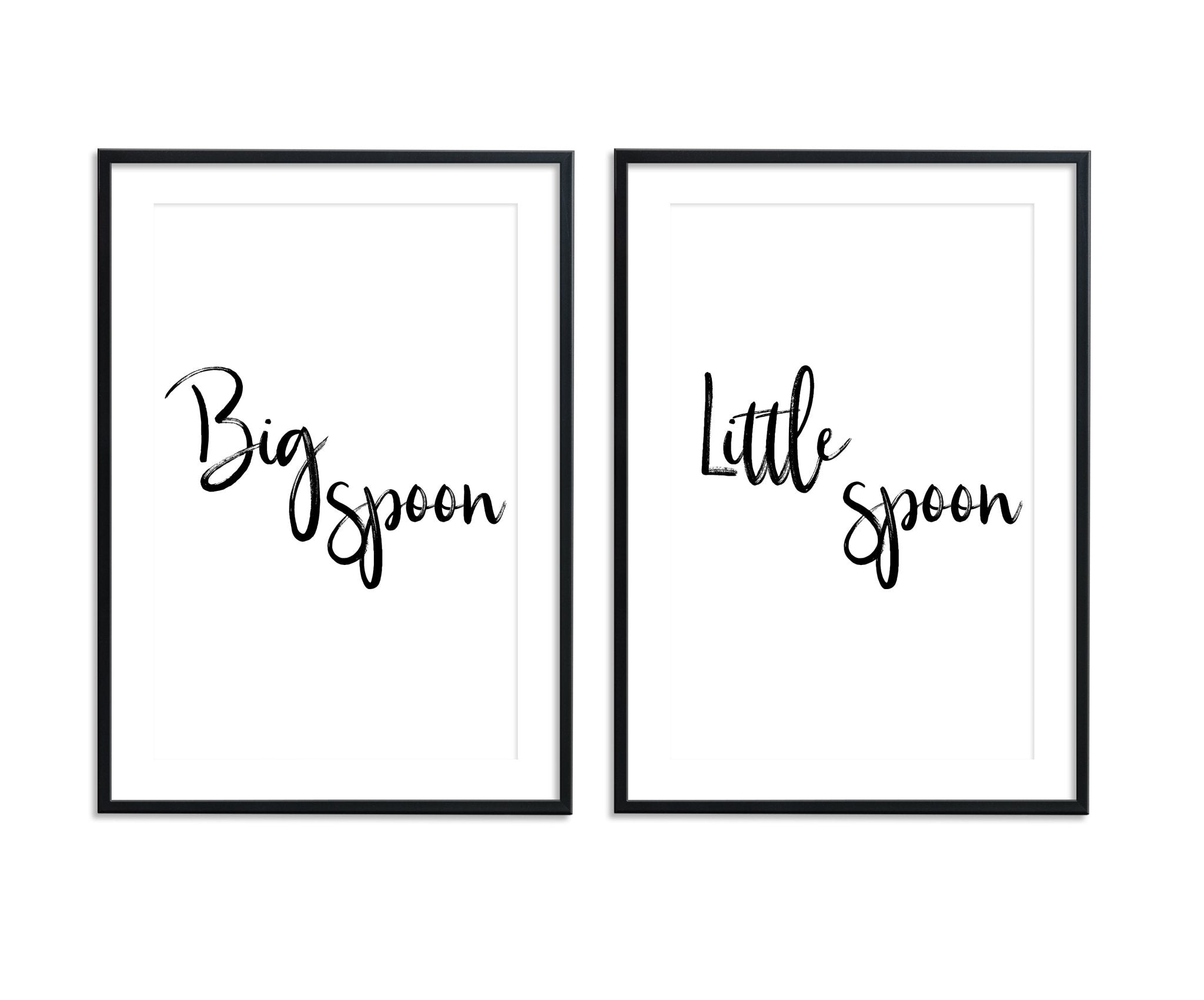 Big Spoon | Little Spoon Set - D'Luxe Prints