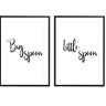Big Spoon | Little Spoon Set - D'Luxe Prints