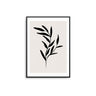 Black Beige Leaves II - D'Luxe Prints