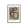 Black Coco Abstract Line I - D'Luxe Prints