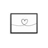 Black Heart Swash - D'Luxe Prints