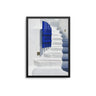Blue Gate To Santorini - D'Luxe Prints