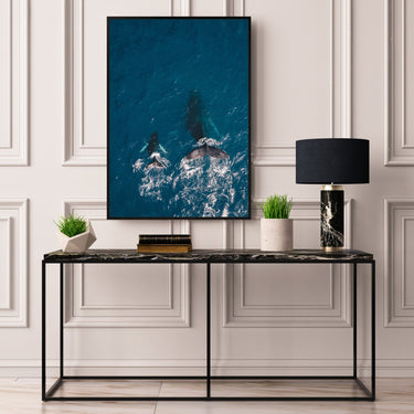 Blue Whales - D'Luxe Prints