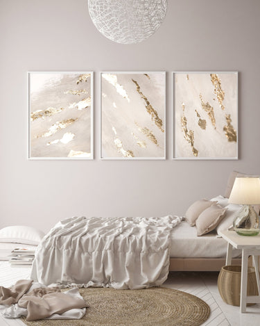 Blurred Gold - D'Luxe Prints