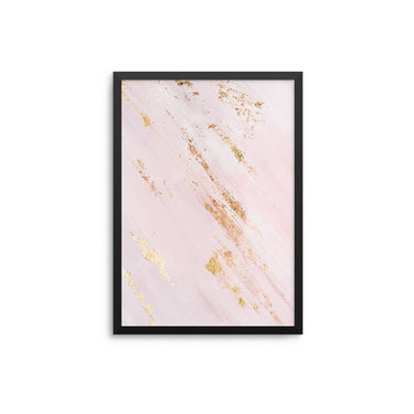 Blush Gold Flakes Abstract II - D'Luxe Prints