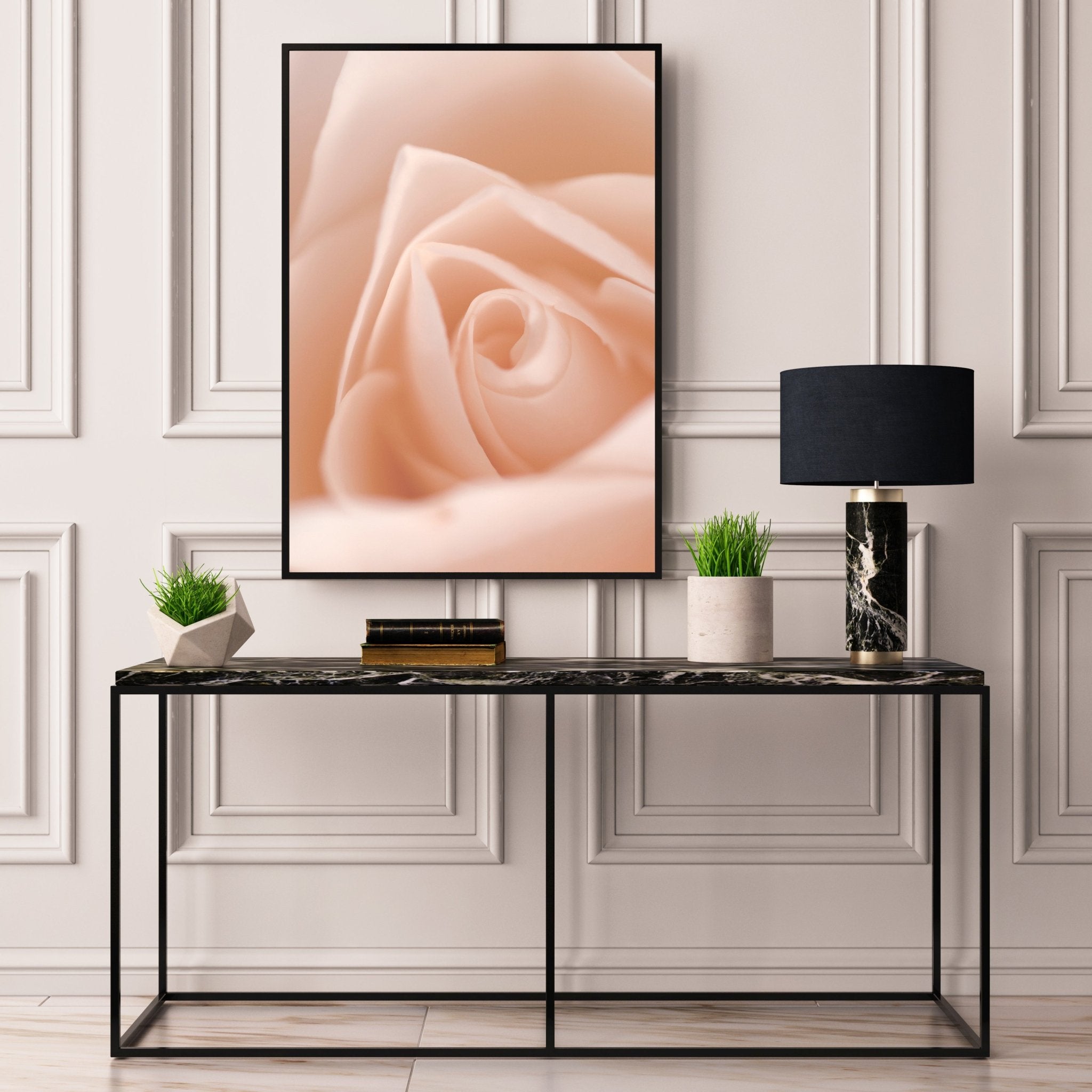 Blush Pink Flower Close Up - D'Luxe Prints