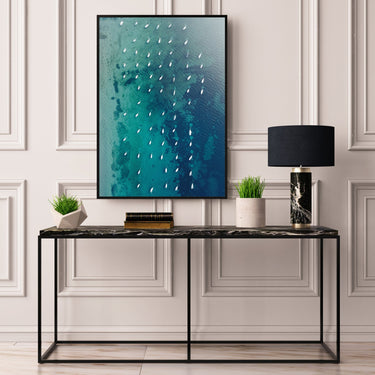 Boats Anchored - D'Luxe Prints