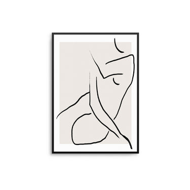 Body Femme Lines II - D'Luxe Prints
