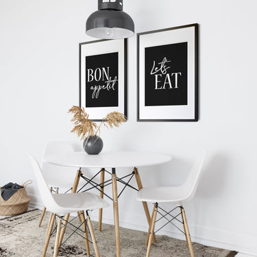 Bon Appetit | Let's Eat Set - D'Luxe Prints