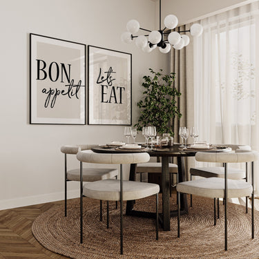 Bon Appetit | Let's Eat Set - D'Luxe Prints