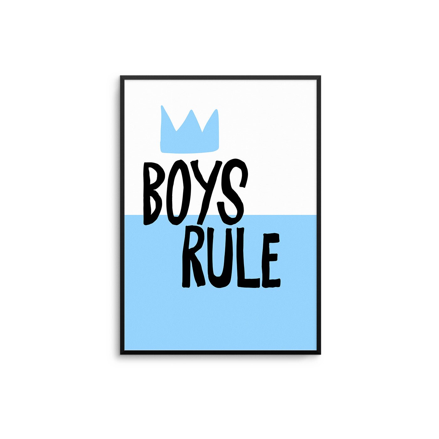 Boys Rule - D'Luxe Prints