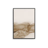 Brown and Beige Ink Abstract II - D'Luxe Prints