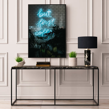 But First Coffee Neon - D'Luxe Prints