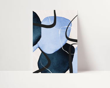 Calico Abstract Poster I - D'Luxe Prints