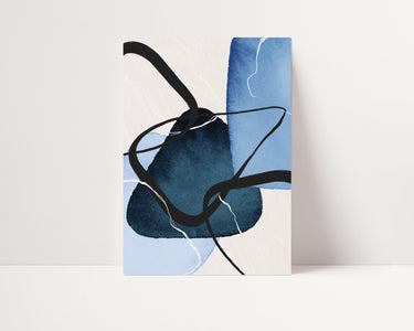 Calico Abstract Poster II - D'Luxe Prints