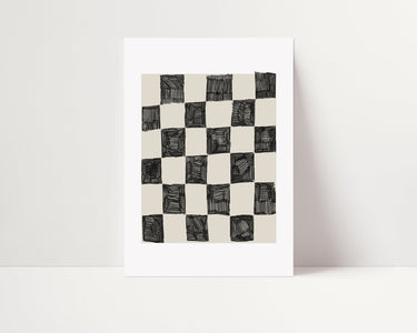 Chess Abstract - D'Luxe Prints