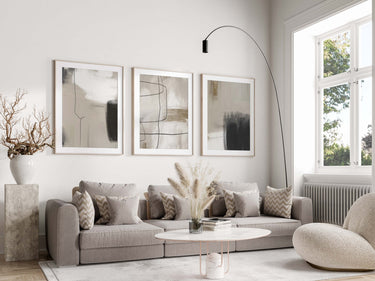 Claude Abstract Trio Set - D'Luxe Prints