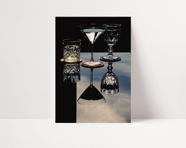 Cocktail Glass Trio - D'Luxe Prints