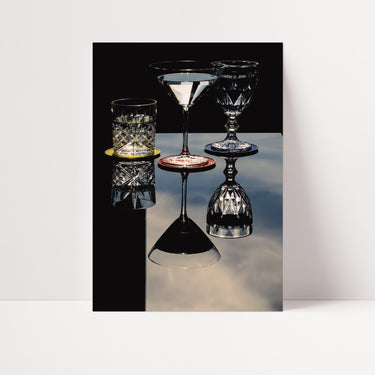 Cocktail Glass Trio - D'Luxe Prints