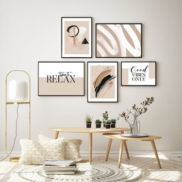 Coco Beige Gallery Set - D'Luxe Prints