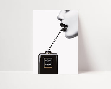 Coco Drink Poster - D'Luxe Prints