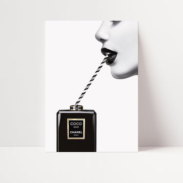 Coco Drink Poster - D'Luxe Prints