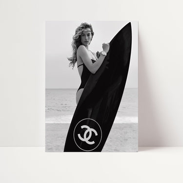 Coco Surfer Girl III - D'Luxe Prints