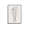 Curve Woman Lines - D'Luxe Prints