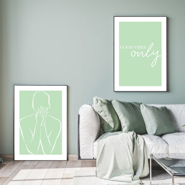 Deep Thoughts - Green II - D'Luxe Prints