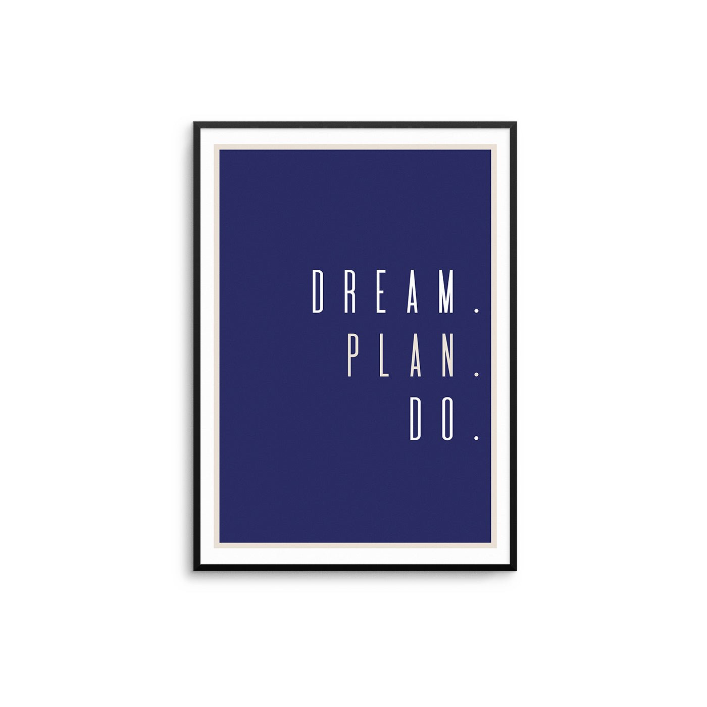 Inktuitive 'Dream Plan Do' Canvas Print