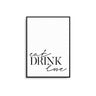 Eat Drink Love - D'Luxe Prints