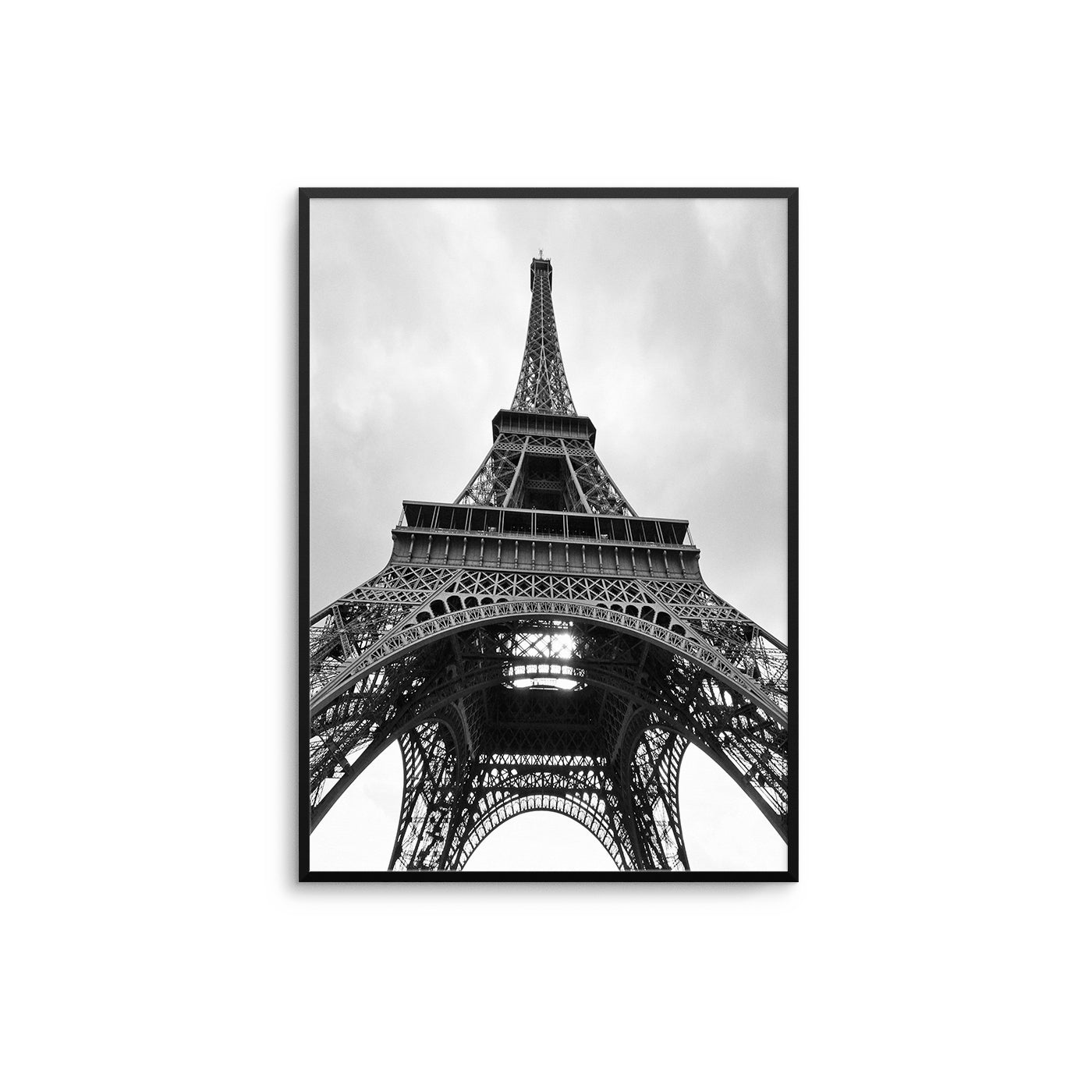 Eiffel Tower Monochrome II - D'Luxe Prints