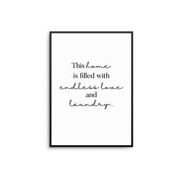Endless Love & Laundry - D'Luxe Prints