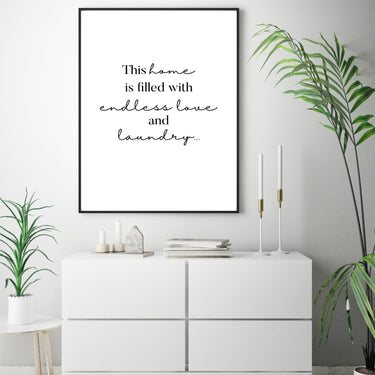 Endless Love & Laundry - D'Luxe Prints