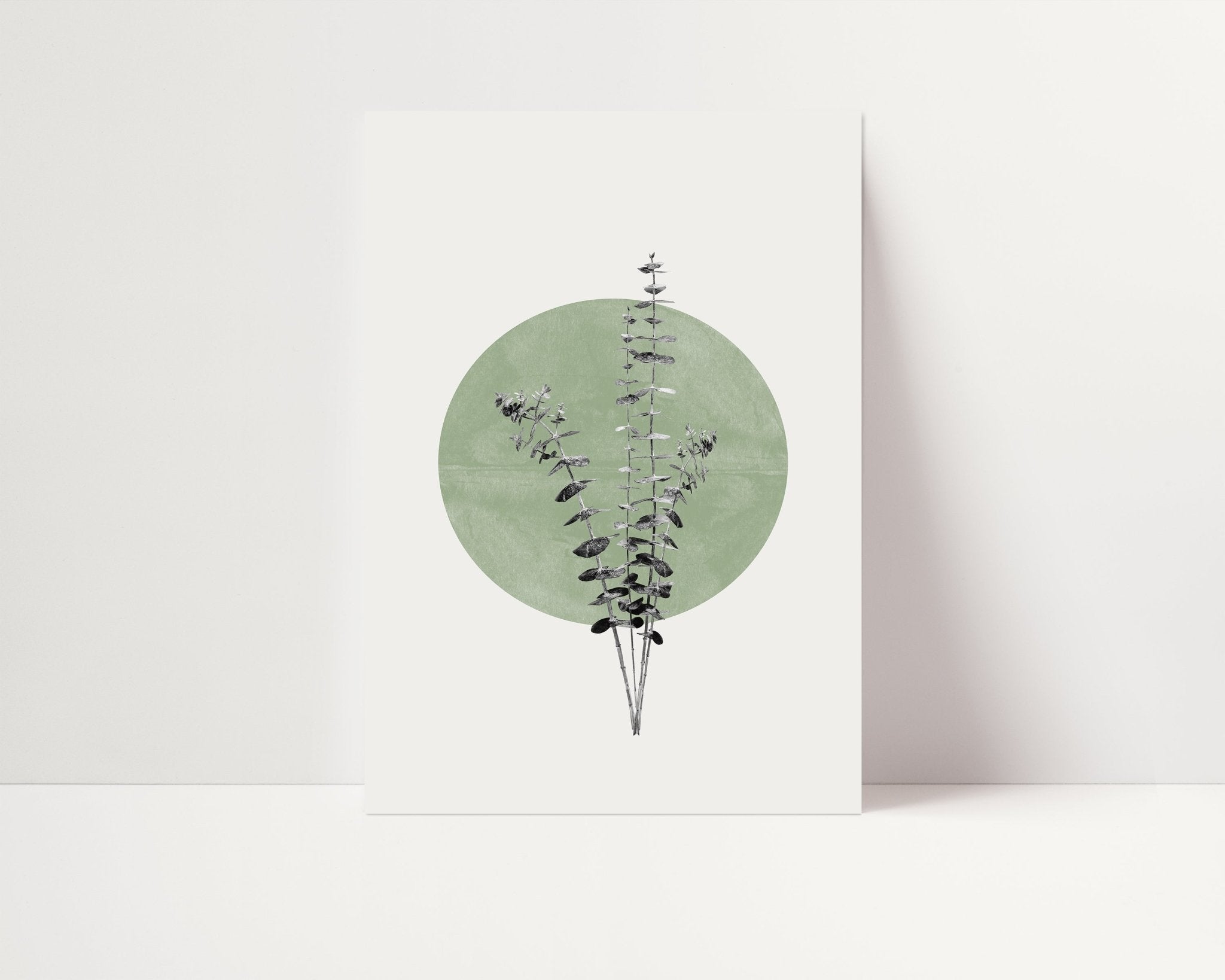 Eucalyptus Abstract - D'Luxe Prints