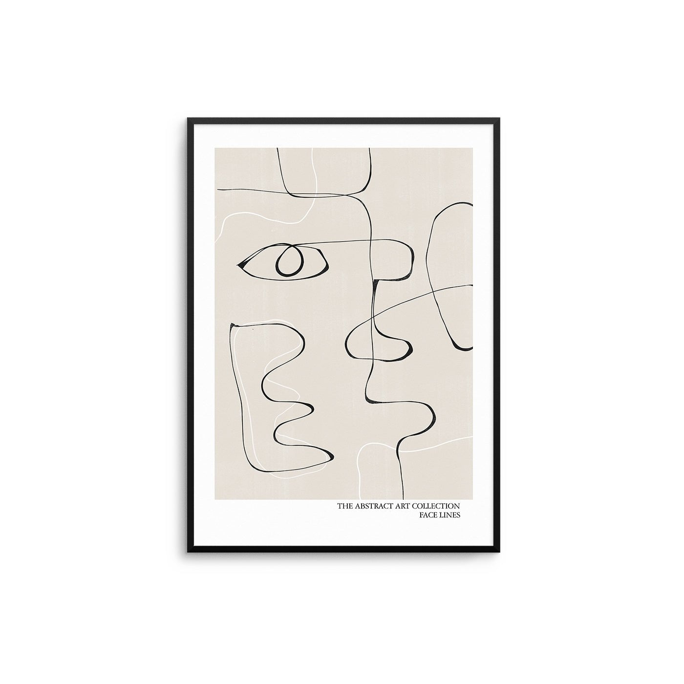 Face Lines II - D'Luxe Prints