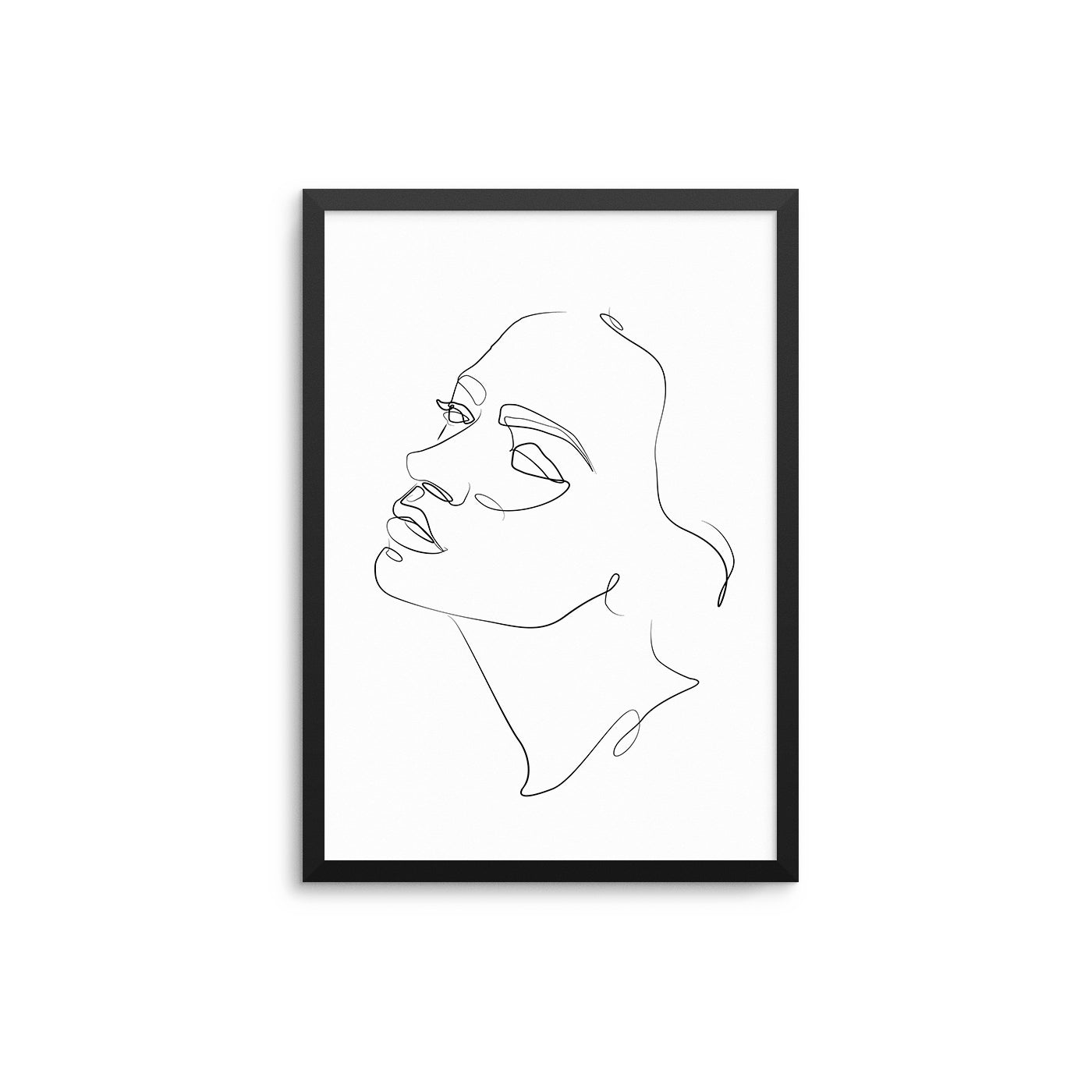 Face Outline - D'Luxe Prints