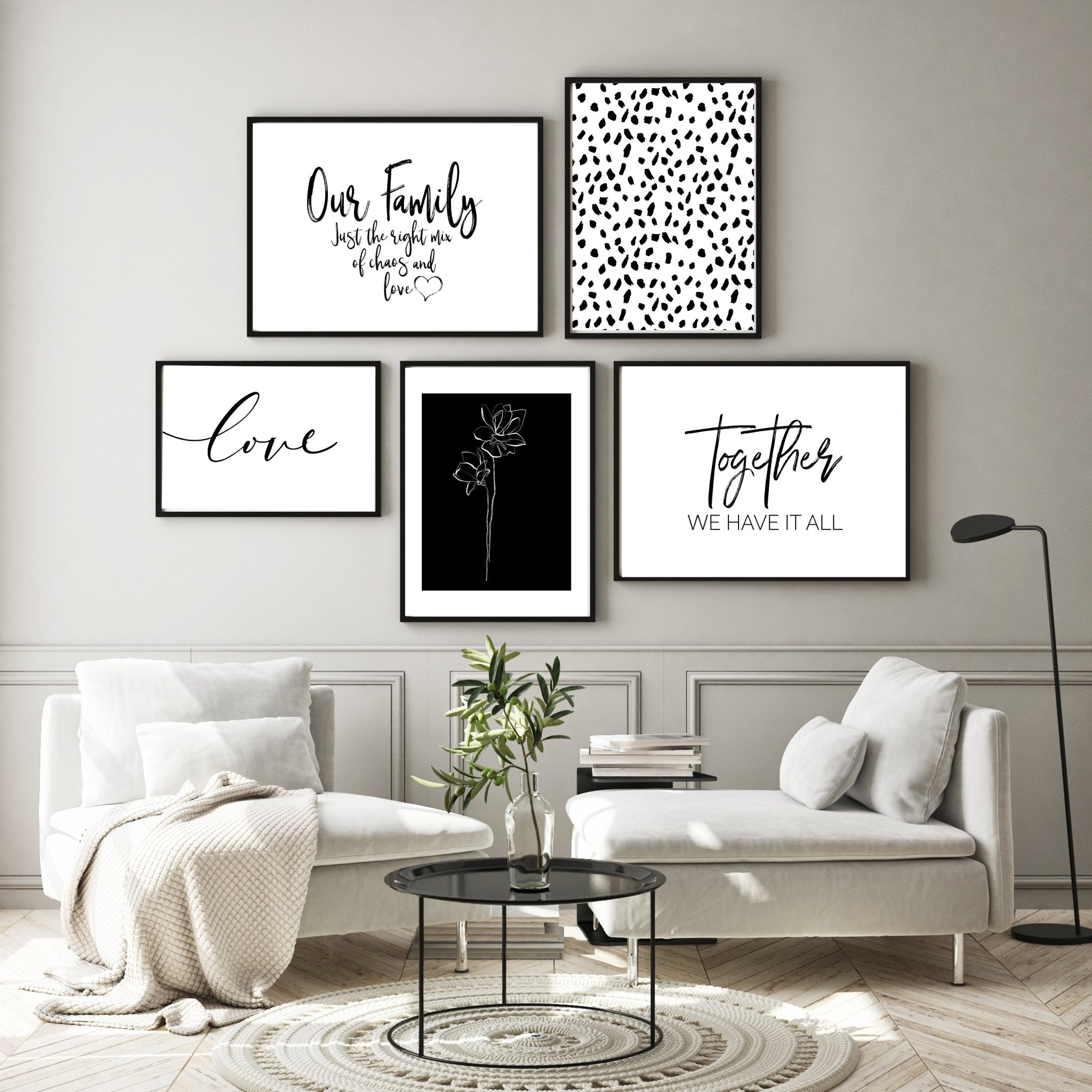 Family Gallery Set - D'Luxe Prints