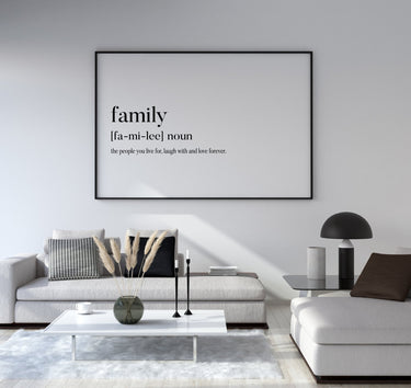 Family Noun - D'Luxe Prints
