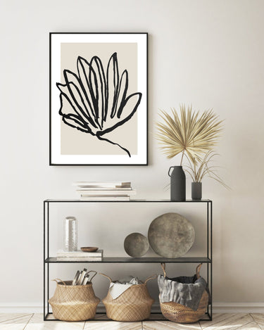Fan Palm Lines - D'Luxe Prints