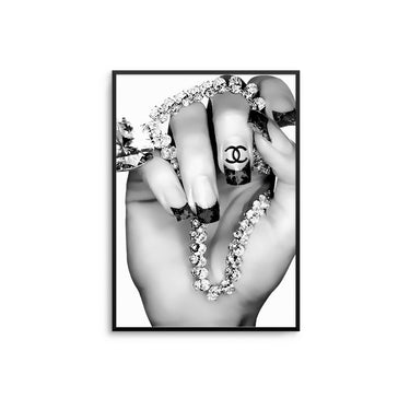 Fashion Hand Poster - D'Luxe Prints