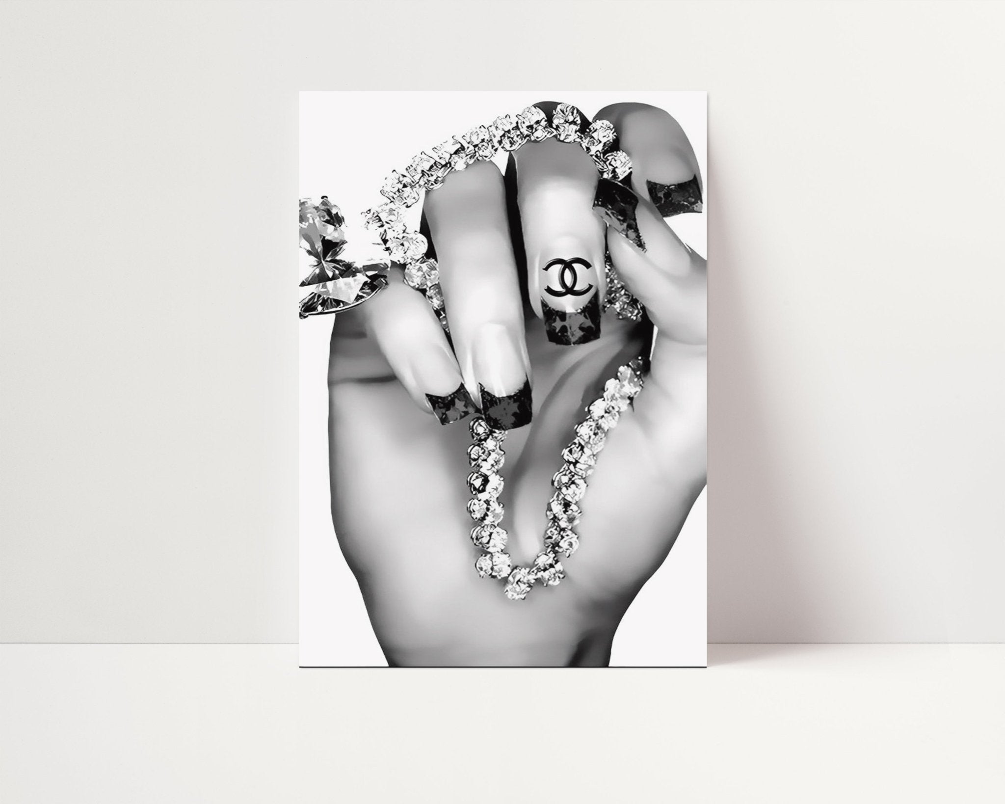 Fashion Hand Poster - D'Luxe Prints