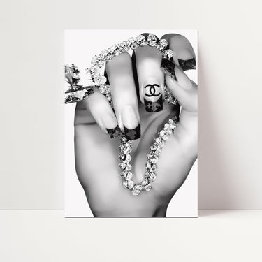 Fashion Hand Poster - D'Luxe Prints