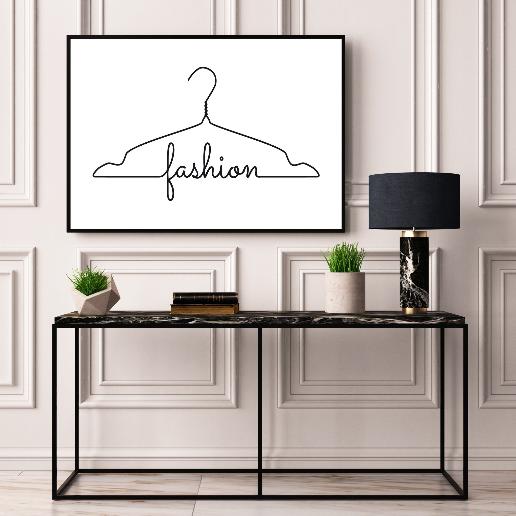 Fashion Hanger - D'Luxe Prints