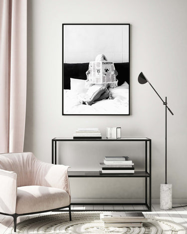 Fashion News Poster - D'Luxe Prints
