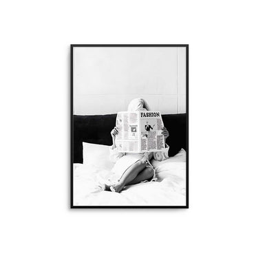 Fashion News Poster - D'Luxe Prints
